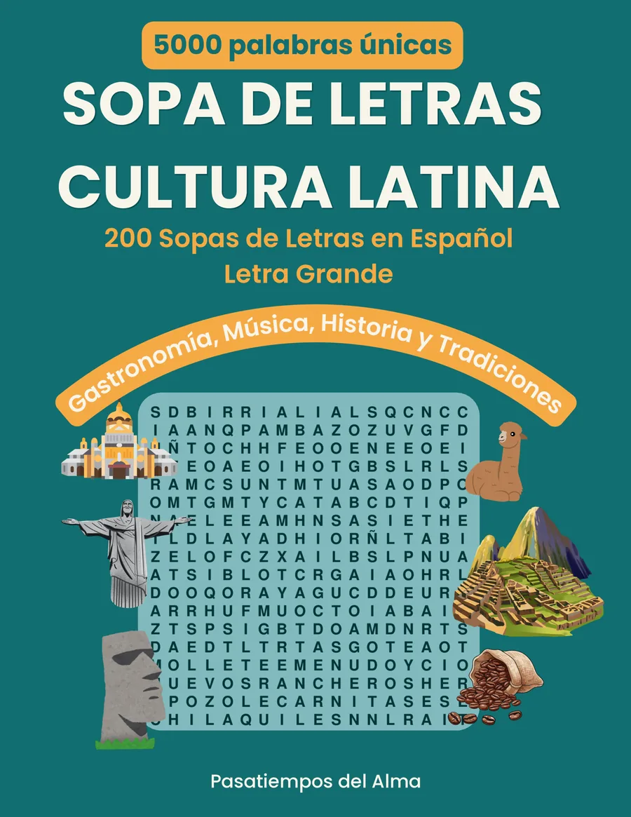 Sopa de Letras: Cultura Latina